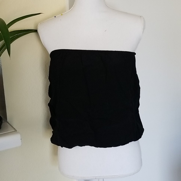 Honey Punch Tops - Honey Punch Black Tube Top